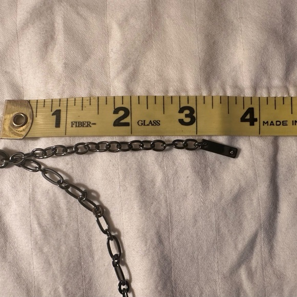 White House Black Market Black Glass Necklace - Picture 3 of 10